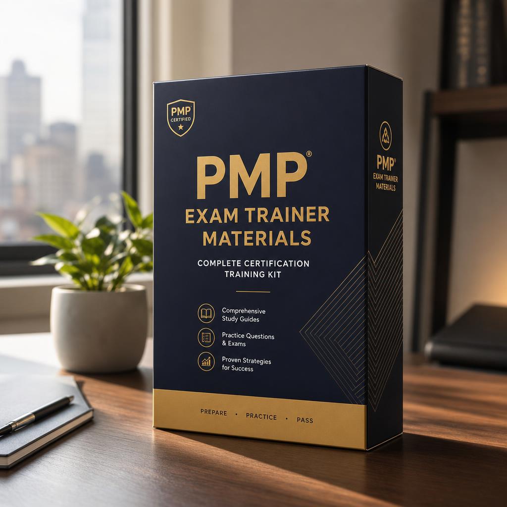 PMP Exam Trainer Materials package