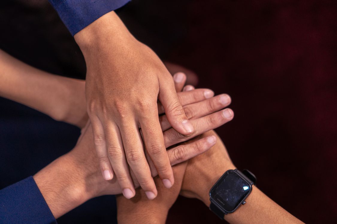 Diverse group symbolizing unity and leadership
